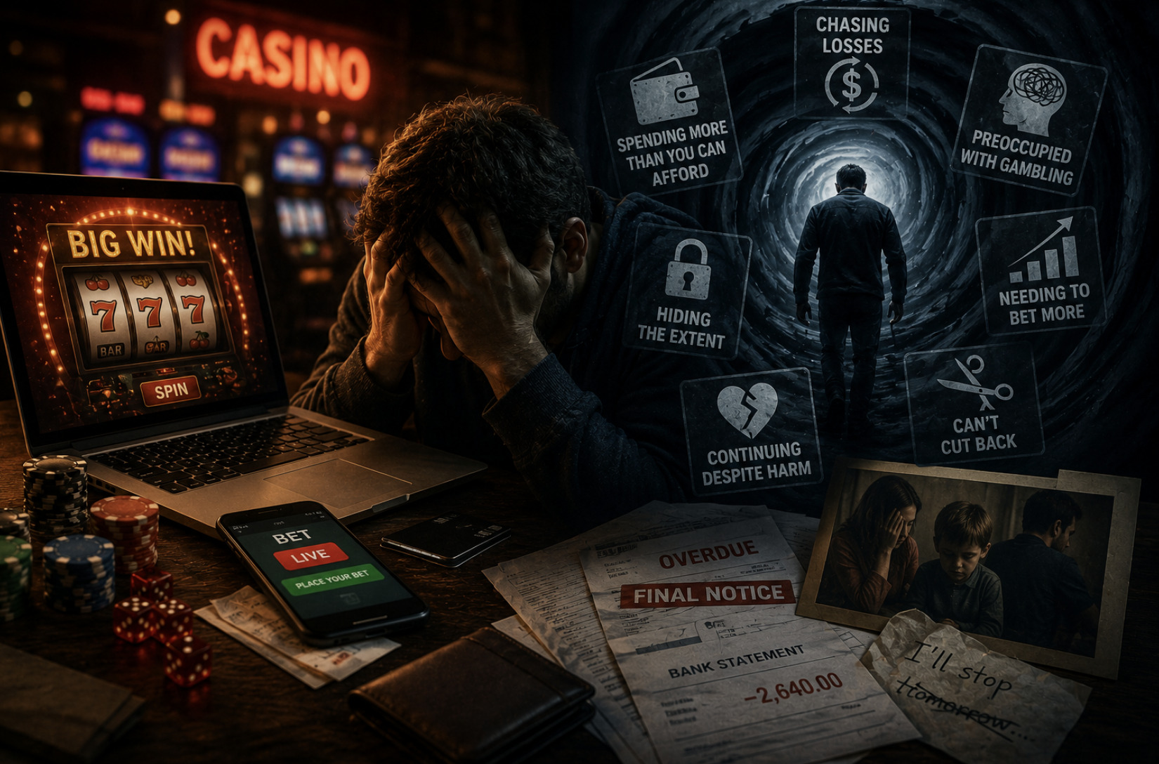 Signs of a Gambling Problem: How to Tell When It's More Than a Hobby